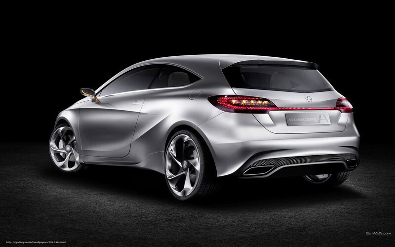 Mercedes-Benz Concept A rear view