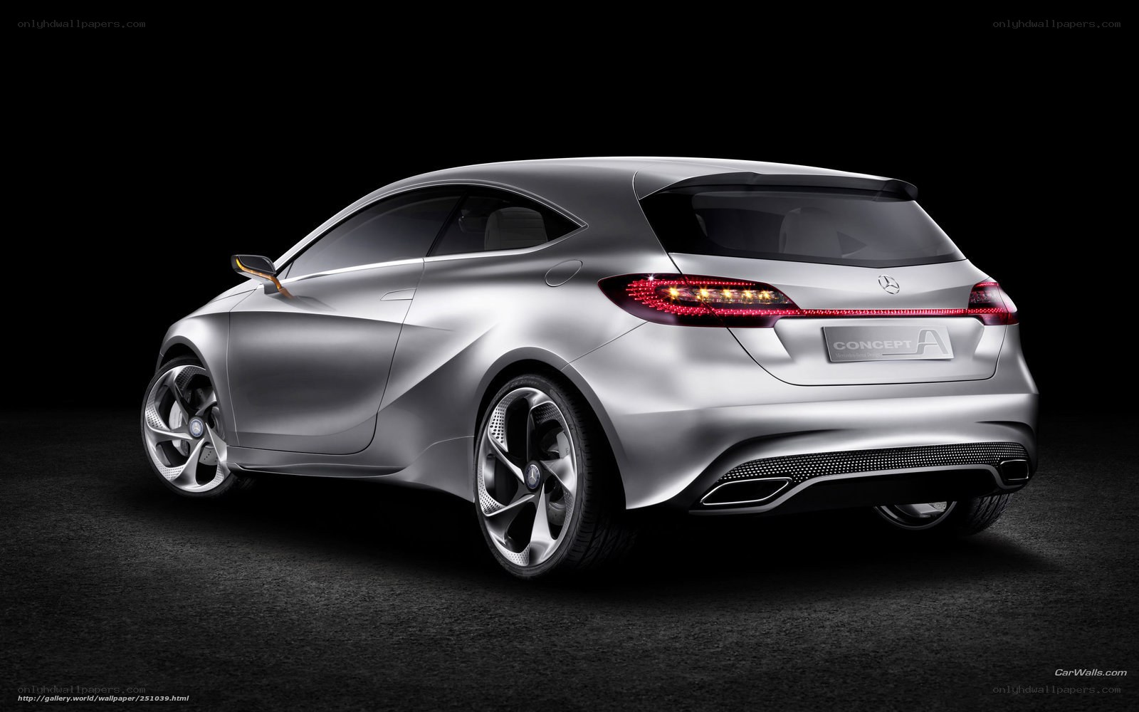 Mercedes-Benz Concept A rear view