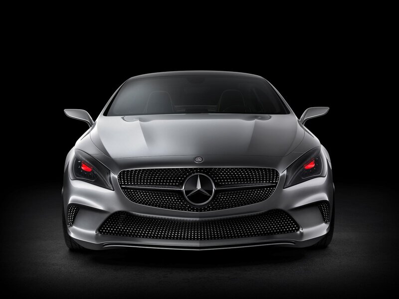 Mercedes-Benz concept car front view