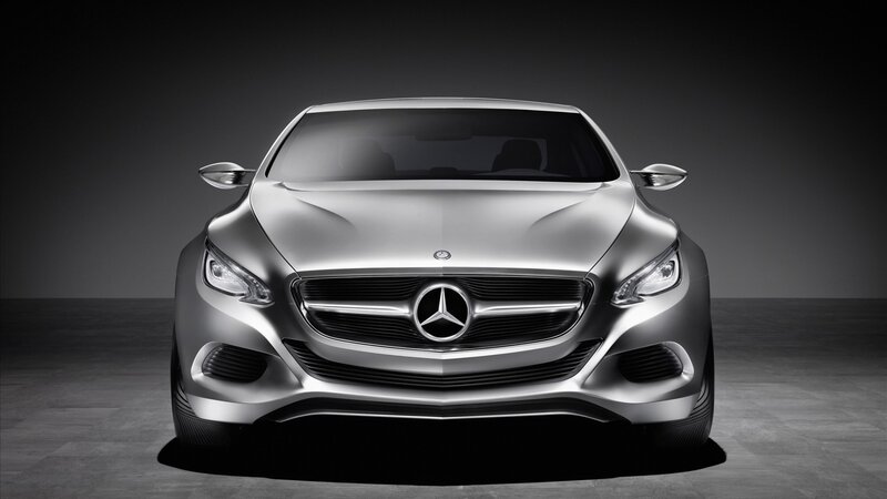 Mercedes-Benz concept car front view