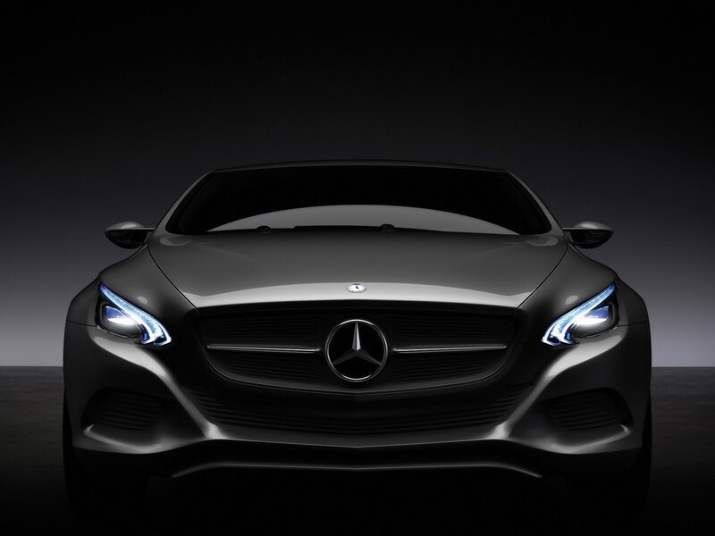 Mercedes-Benz concept car front view