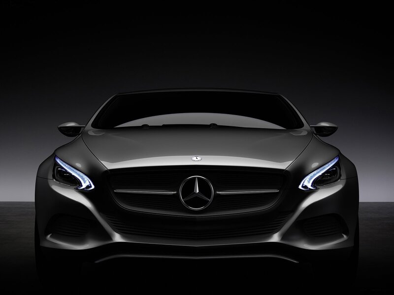 Mercedes-Benz concept car front view