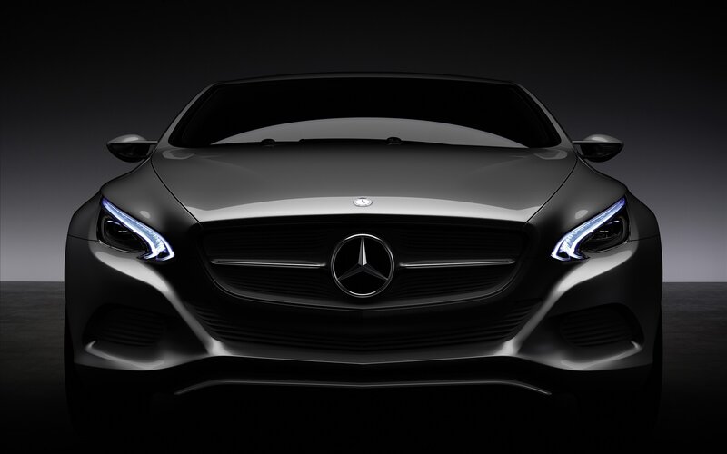 Mercedes-Benz concept car front view