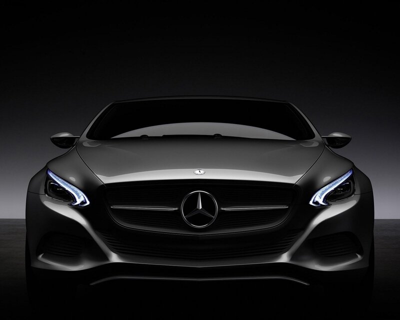 Mercedes-Benz concept car front view