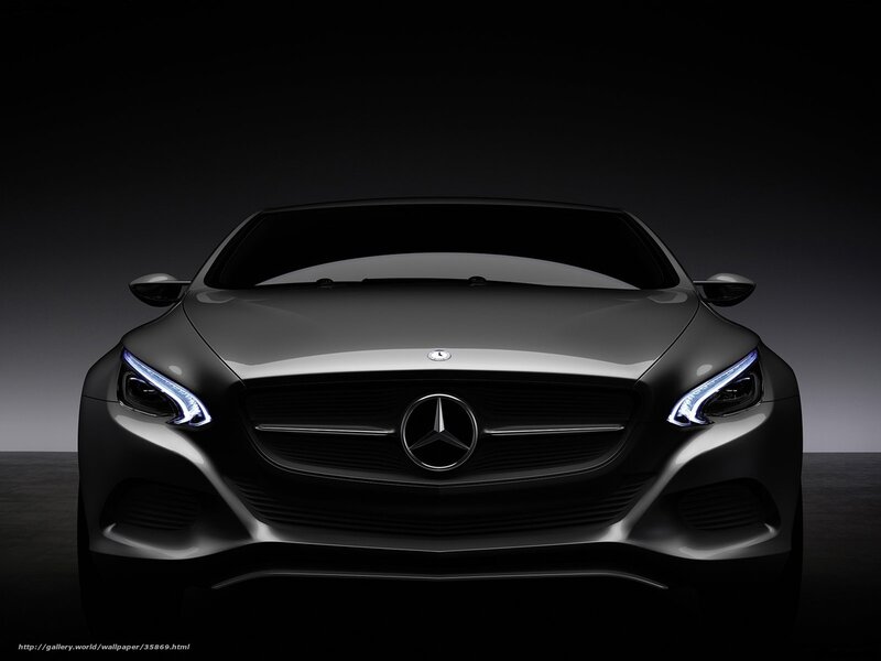 Mercedes-Benz concept car front view