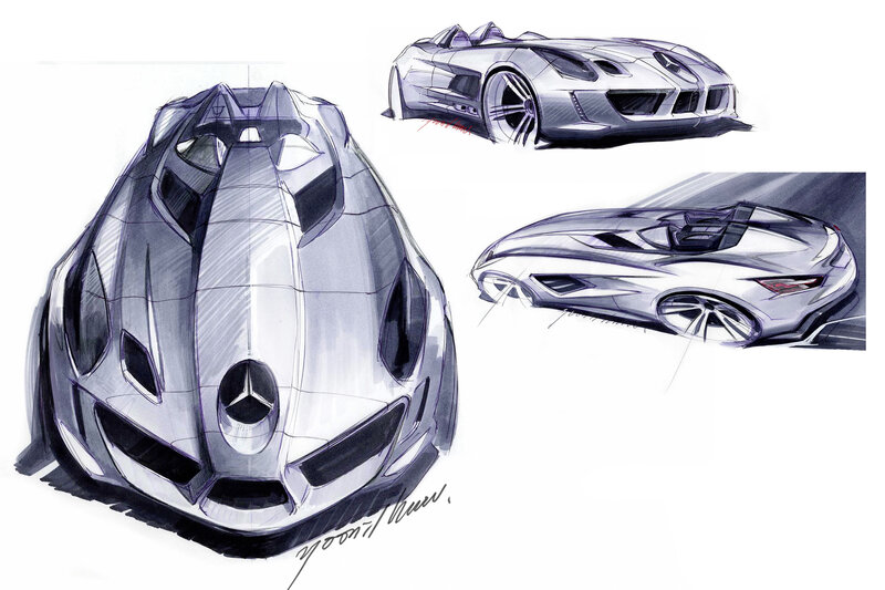 Mercedes-Benz Concept Car — Gray