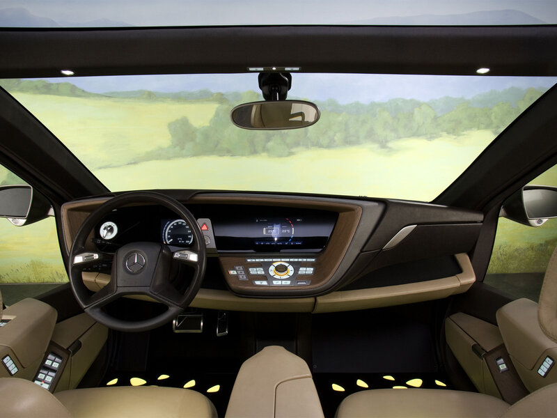 Mercedes-Benz concept car interior