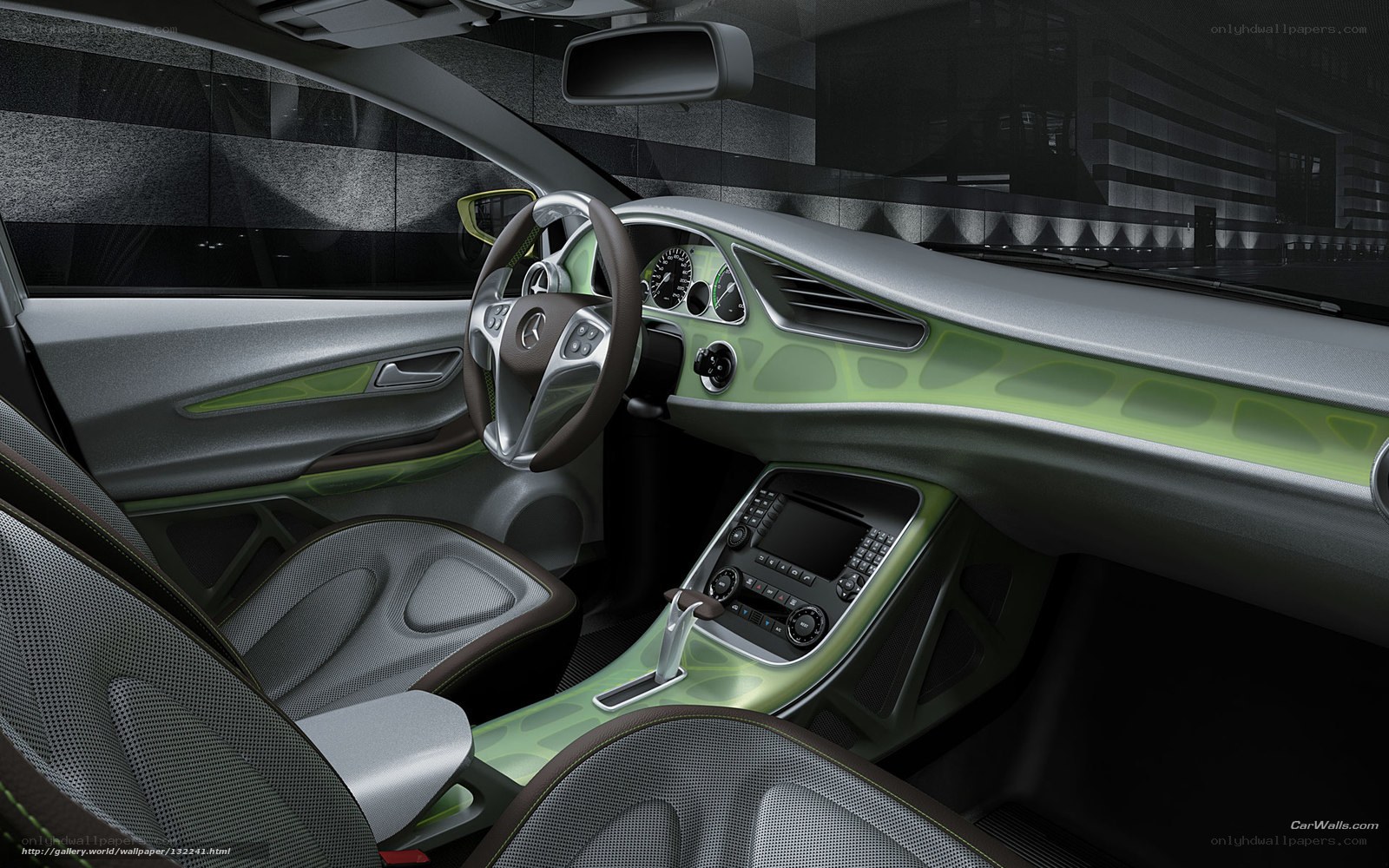 Mercedes-Benz concept car interior