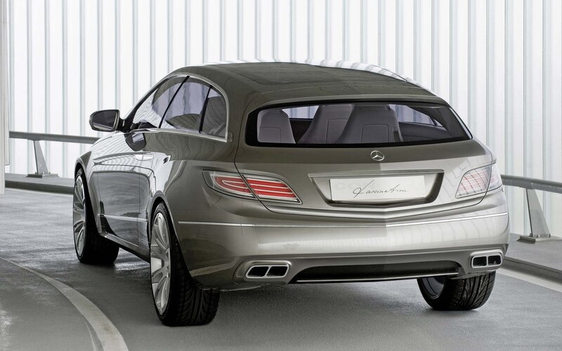 Mercedes-Benz Concept Car — Silver, Modern