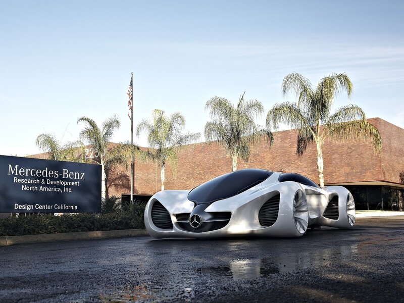 Mercedes-Benz Concept Car — Silver