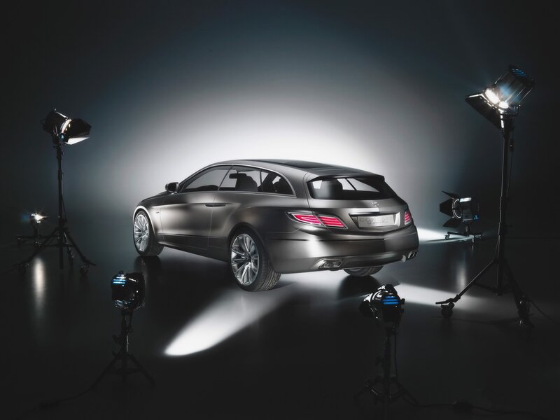 Mercedes-Benz concept car studio shot