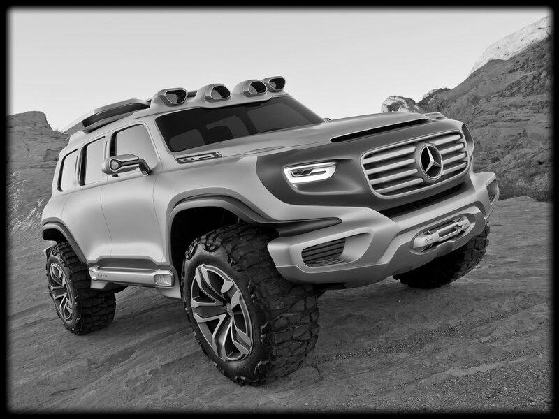 Mercedes-Benz Concept SUV — Gray