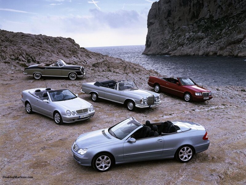 Mercedes-Benz convertible lineup