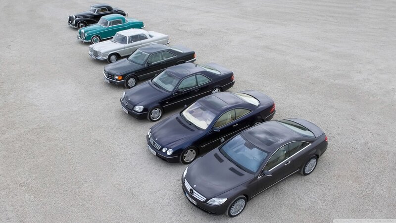 Mercedes-Benz coupe lineup
