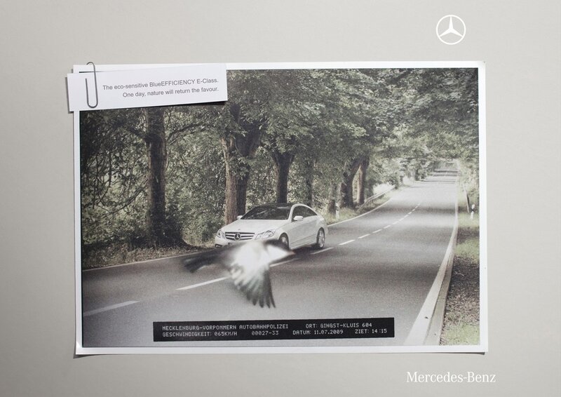 Mercedes-Benz E-Class ad