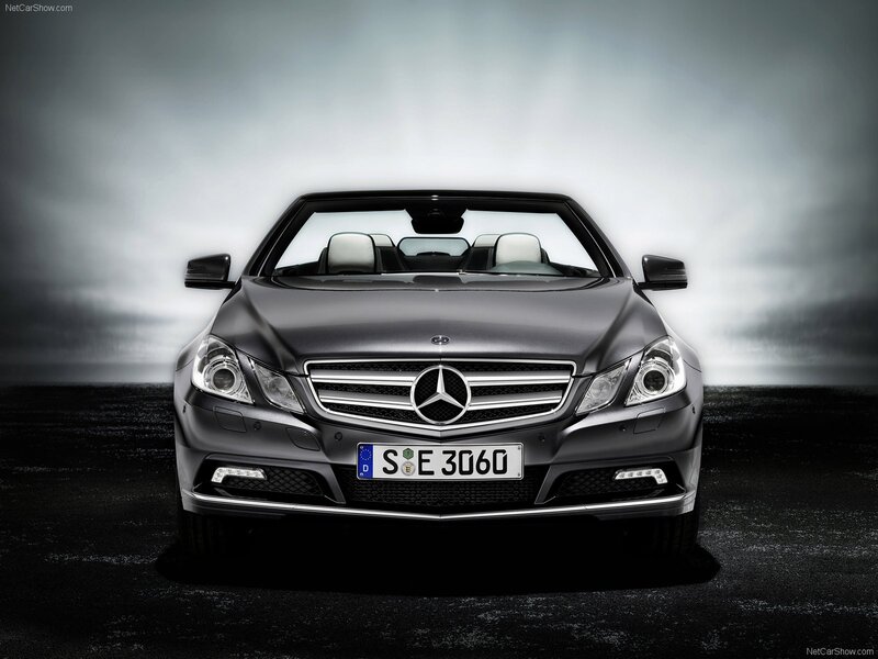 Mercedes-Benz E-Class Cabriolet — Black