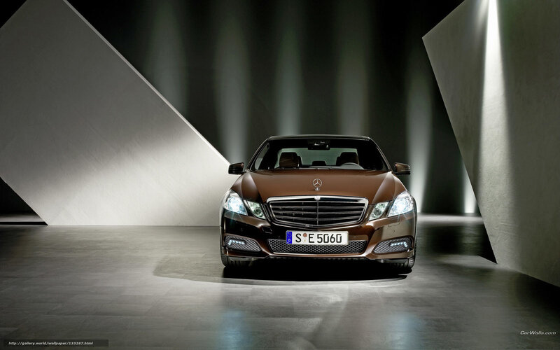 Mercedes-Benz E-Class in studio