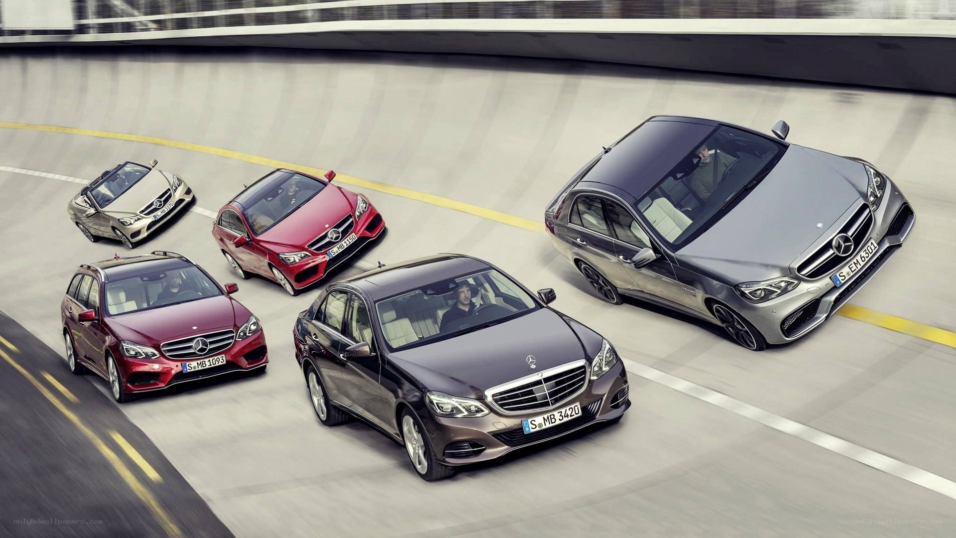 Mercedes-Benz E-Class lineup