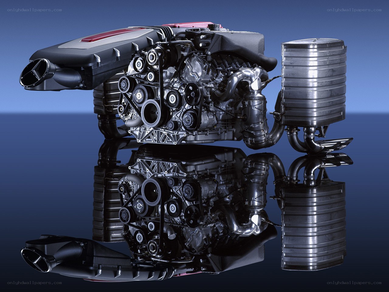 Mercedes-Benz engine assembly