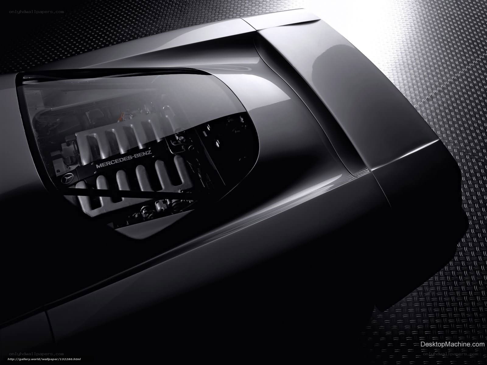 Mercedes-Benz engine view