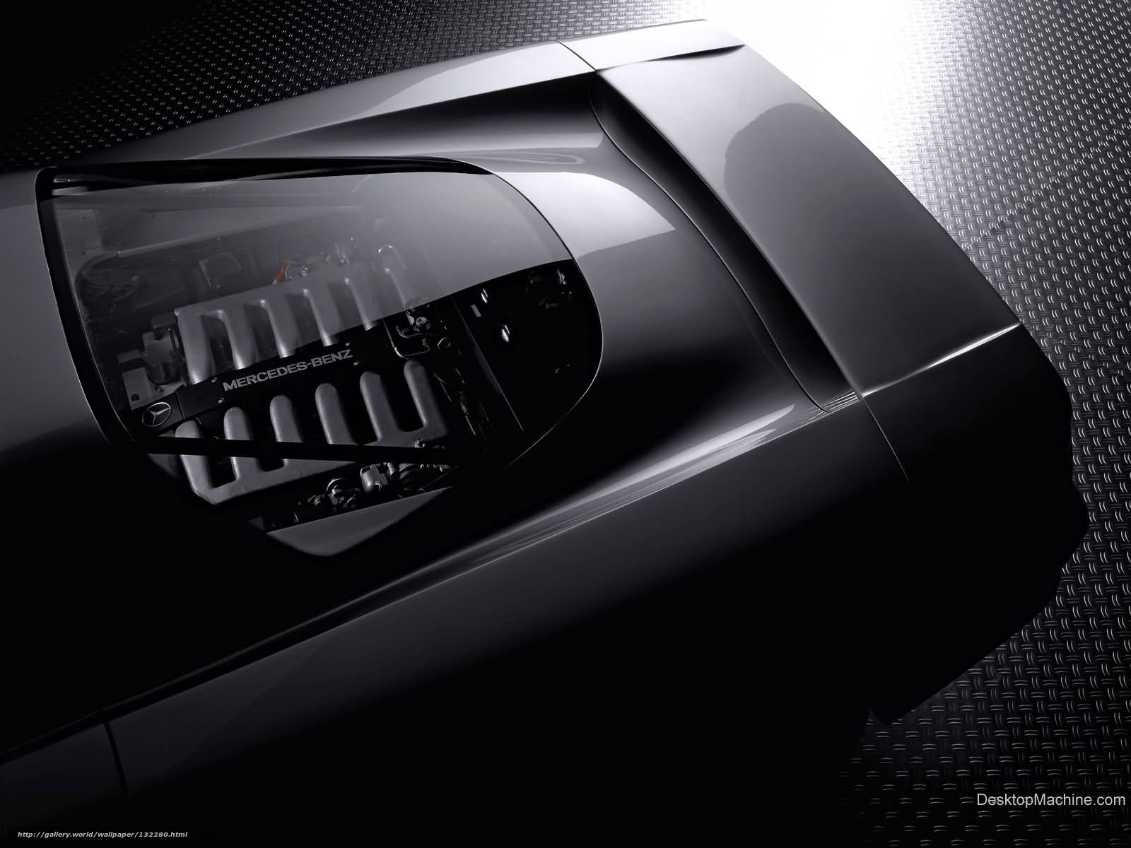 Mercedes-Benz engine view