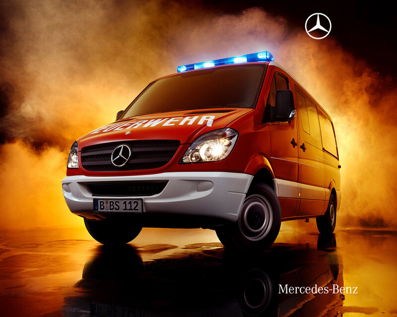 Mercedes-Benz fire truck