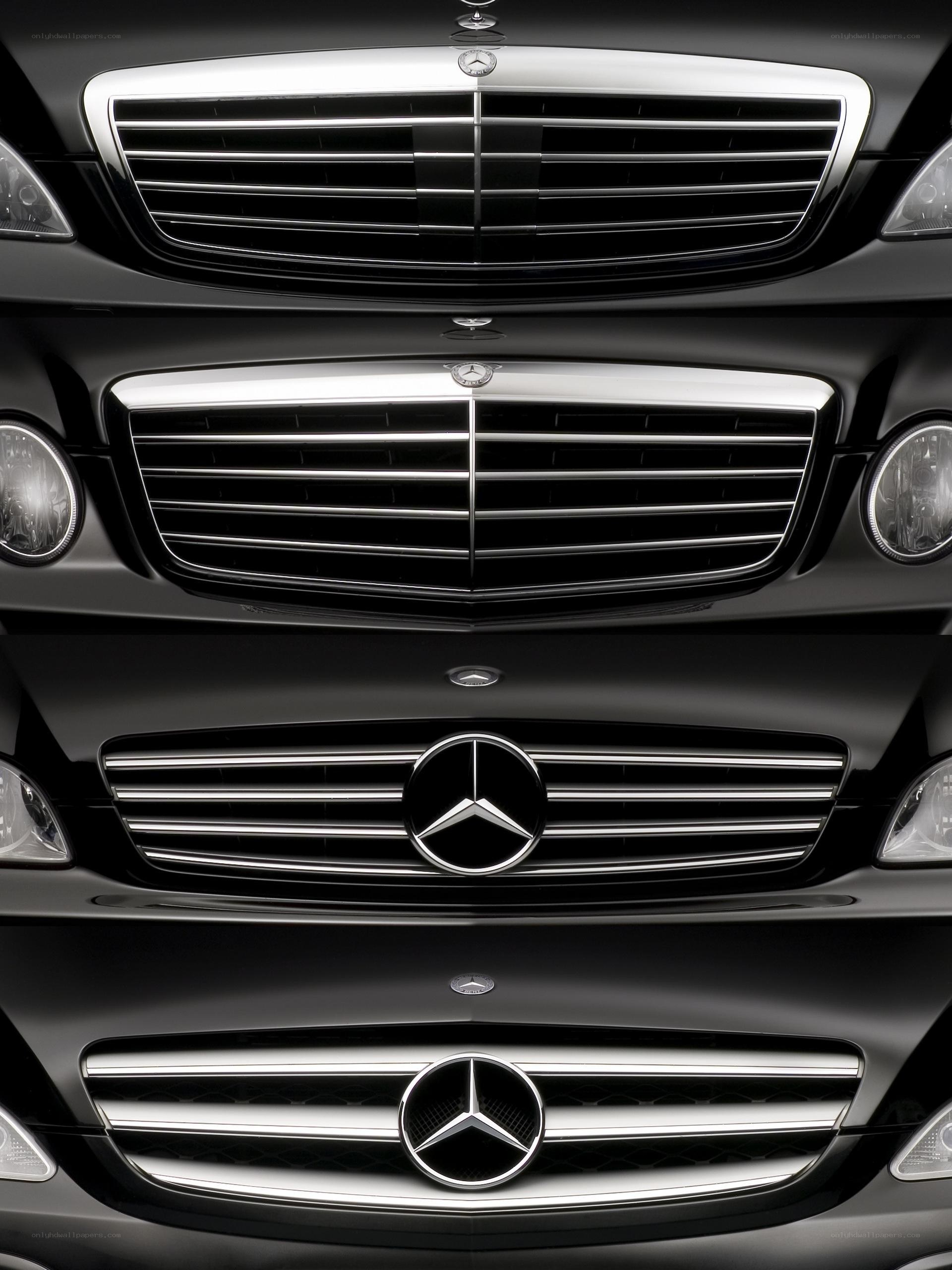 Mercedes-Benz front grilles