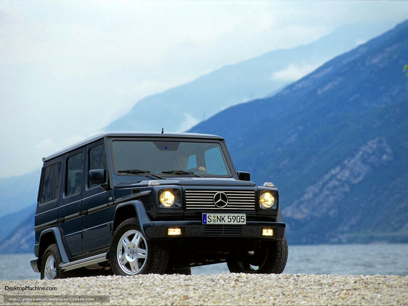 Mercedes-Benz G-Class by a lake