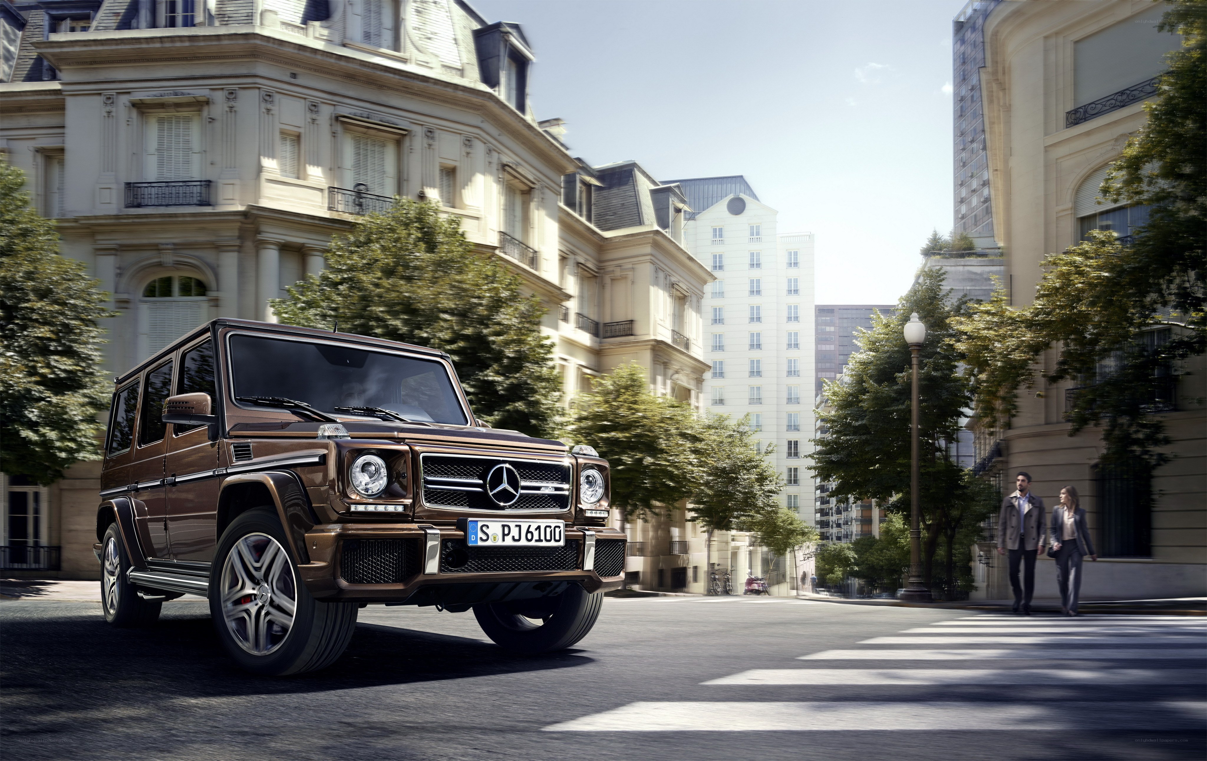 Mercedes-Benz G-Class in city