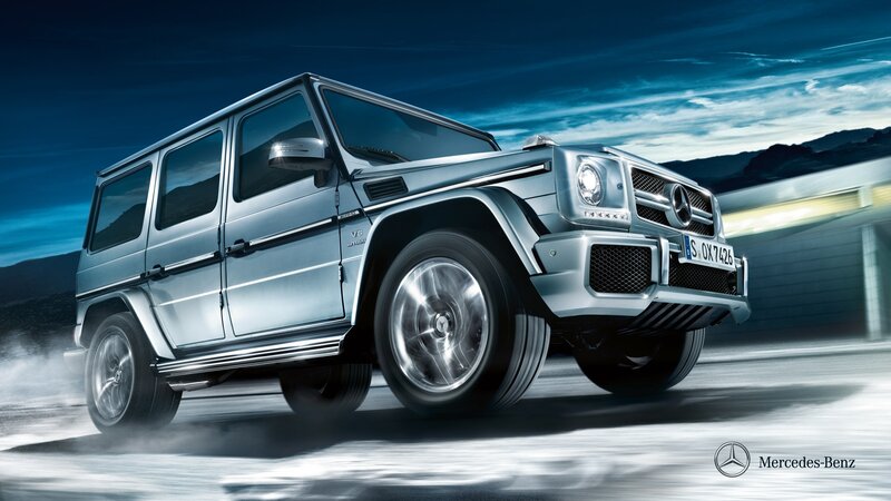 Mercedes-Benz G-Class in motion