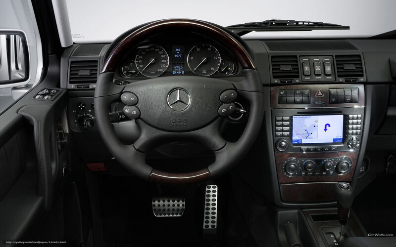 Mercedes-Benz G-Class Interior — Black