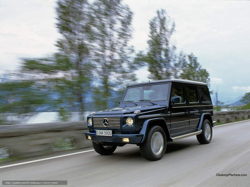 Mercedes-Benz G-Class on a scenic road