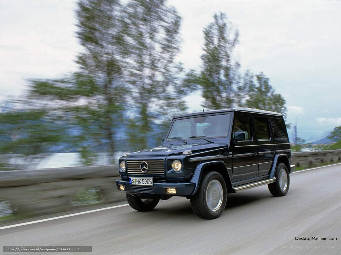 Mercedes-Benz G-Class on a scenic road