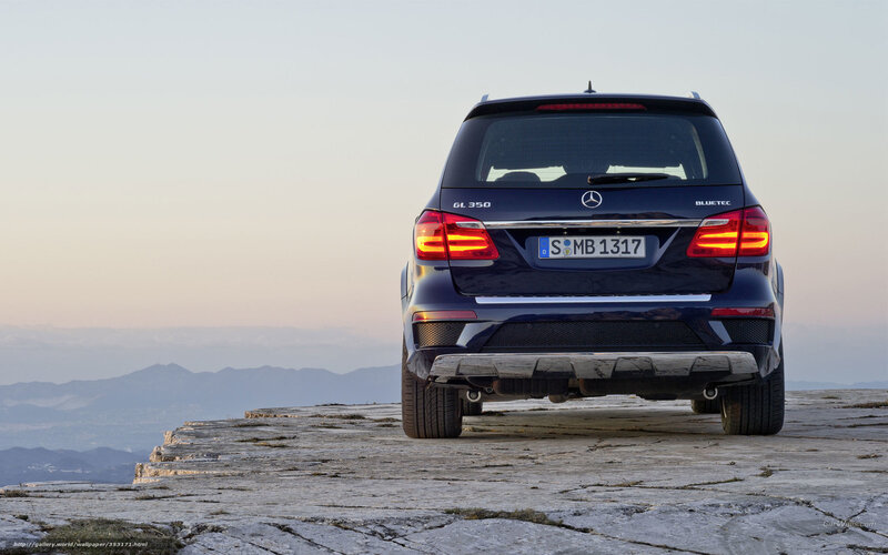 Mercedes-Benz GL 350 — Blue