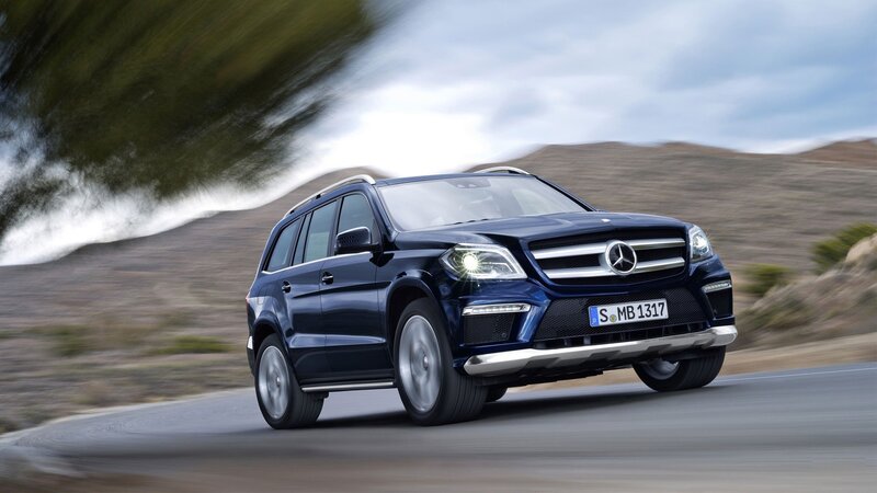 Mercedes-Benz GL-Class in motion