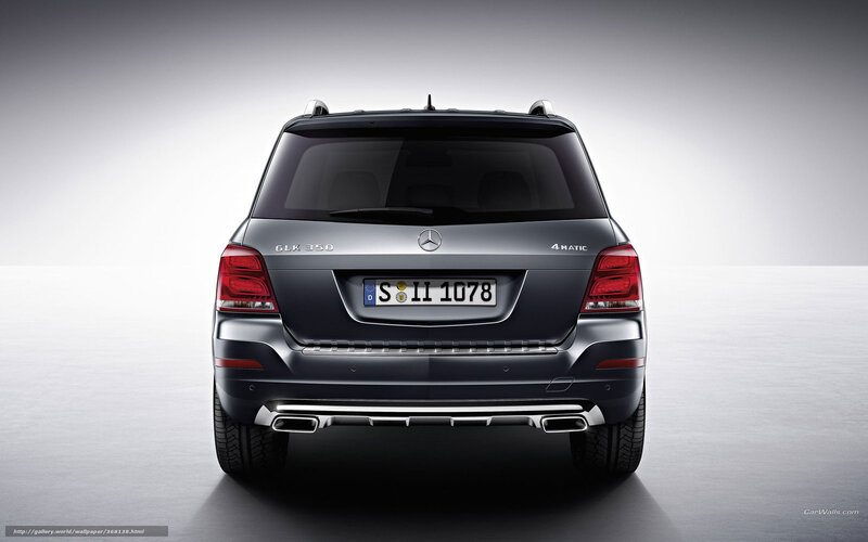 Mercedes-Benz GLK 350 rear view