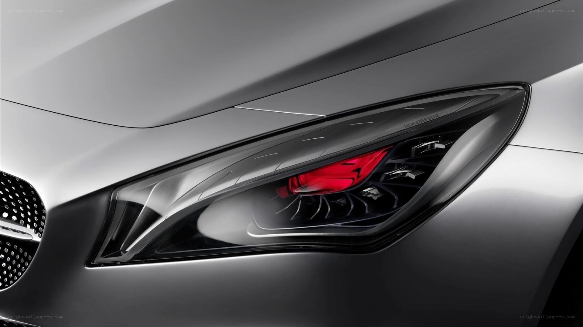 Mercedes-Benz headlight design