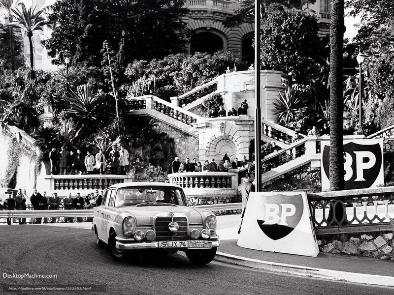 Mercedes-Benz in Monaco race