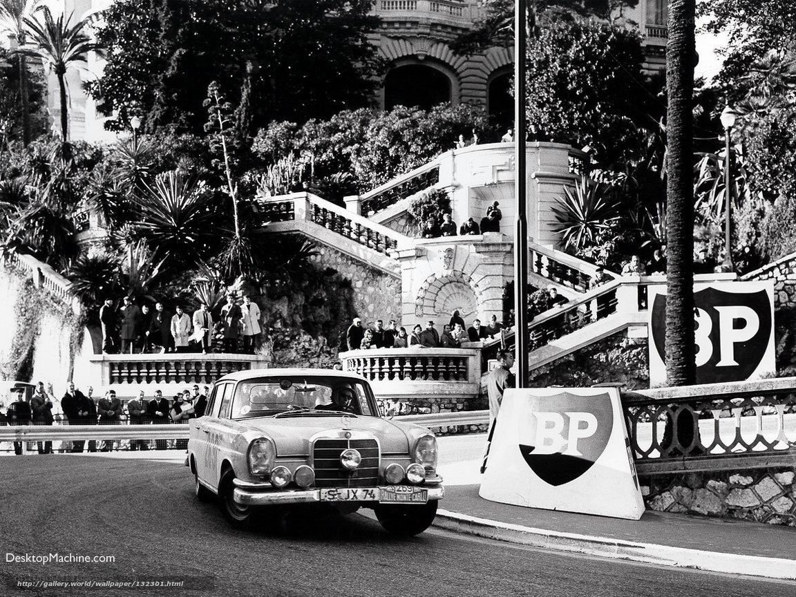 Mercedes-Benz in Monaco race