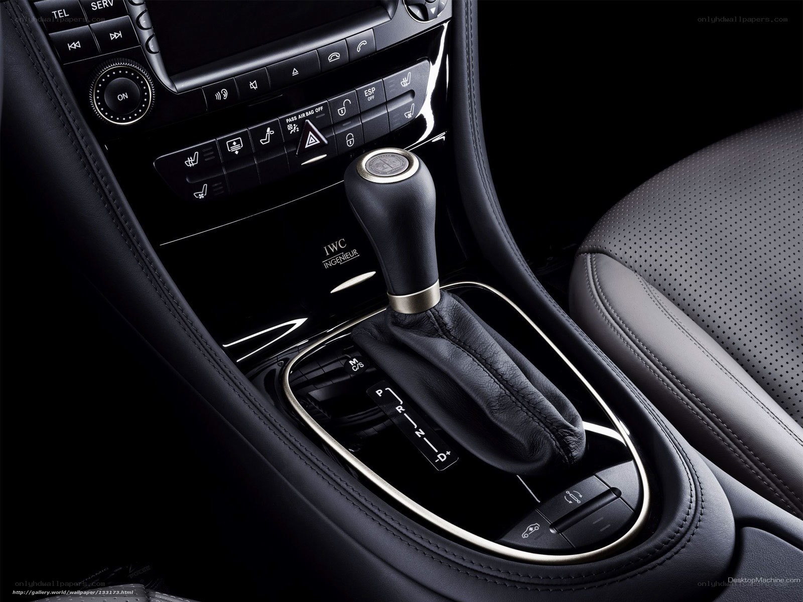 Mercedes-Benz interior center console