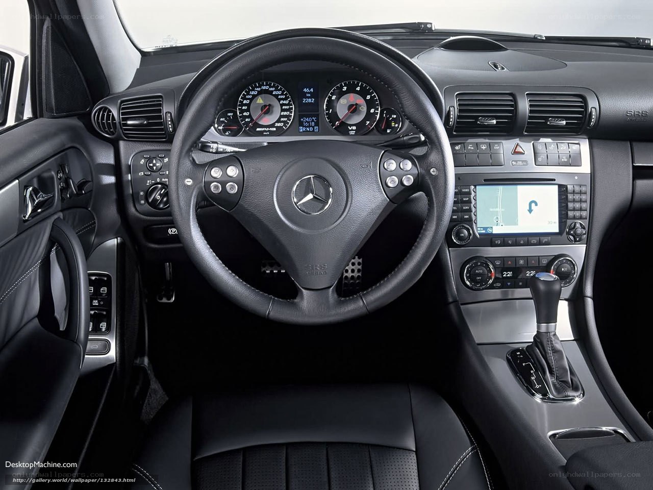 Mercedes-Benz interior dashboard