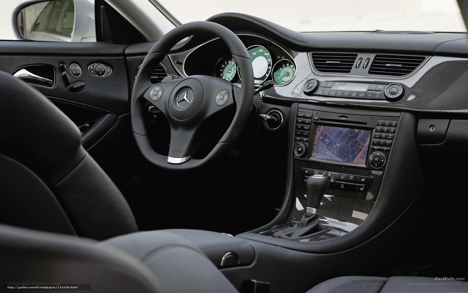Mercedes-Benz interior dashboard