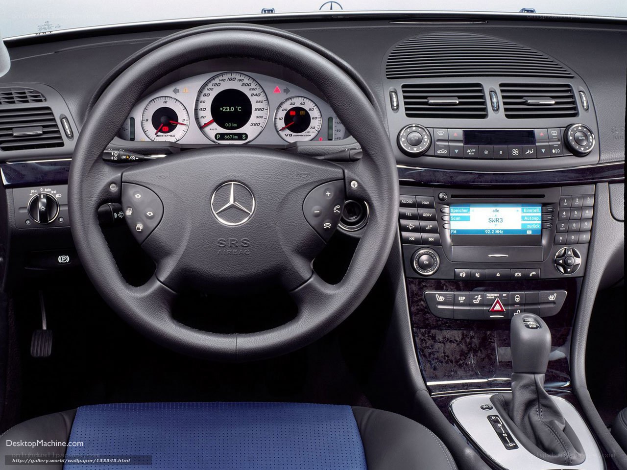 Mercedes-Benz interior dashboard