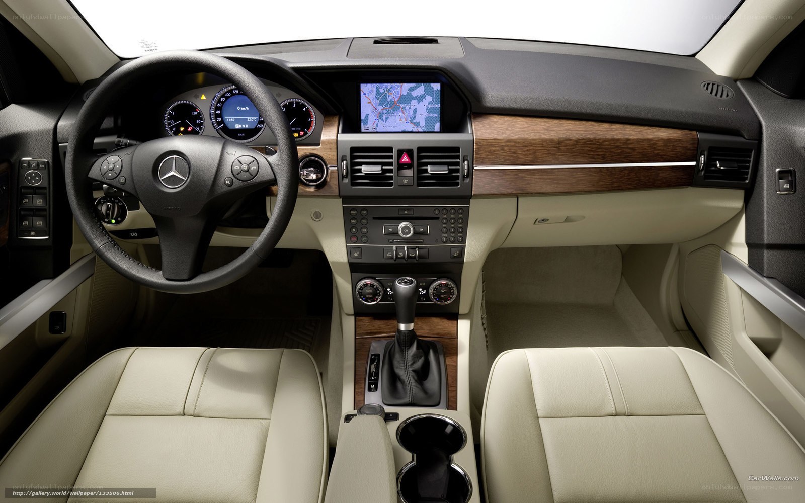 Mercedes-Benz interior dashboard