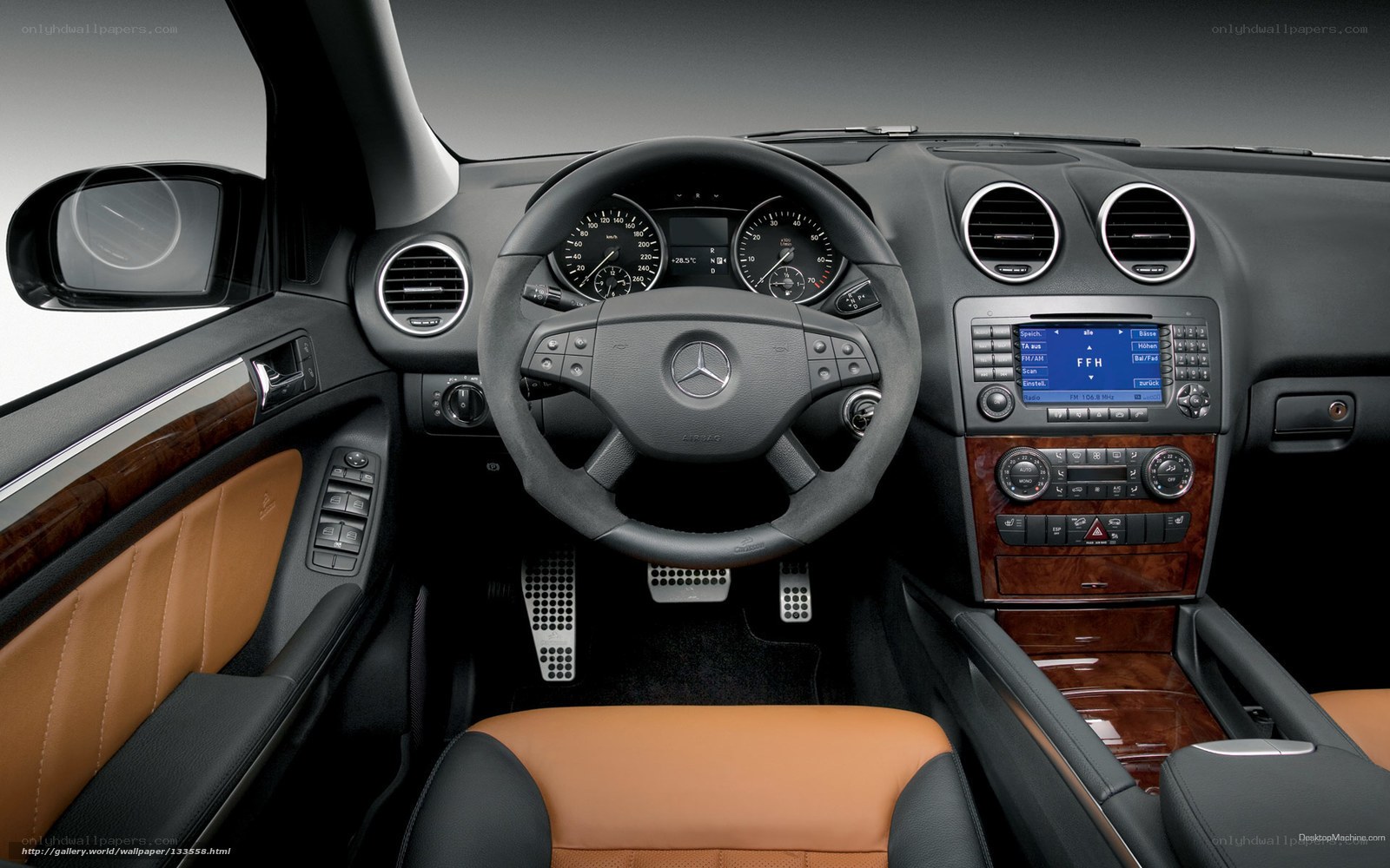 Mercedes-Benz interior dashboard