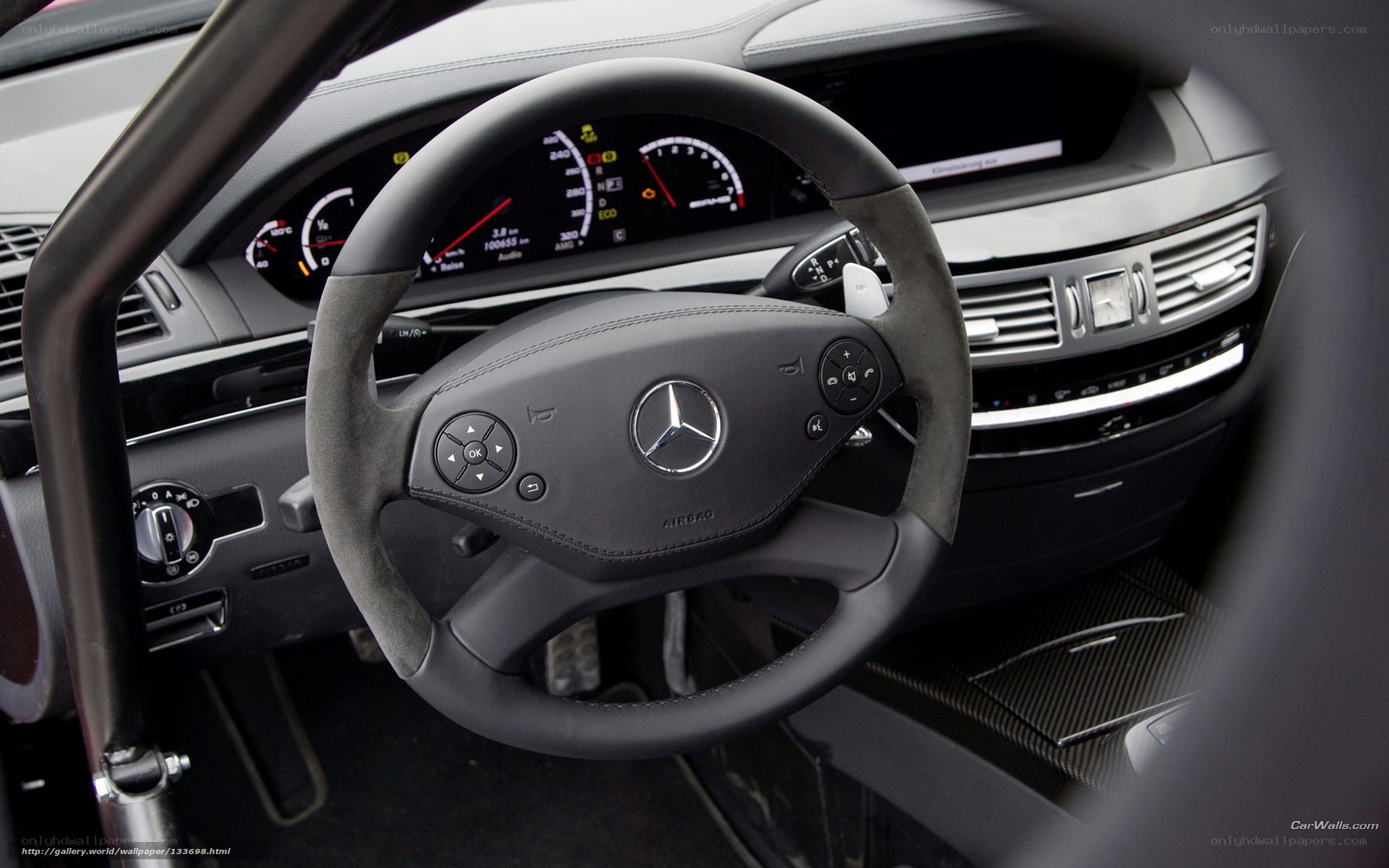 Mercedes-Benz interior dashboard