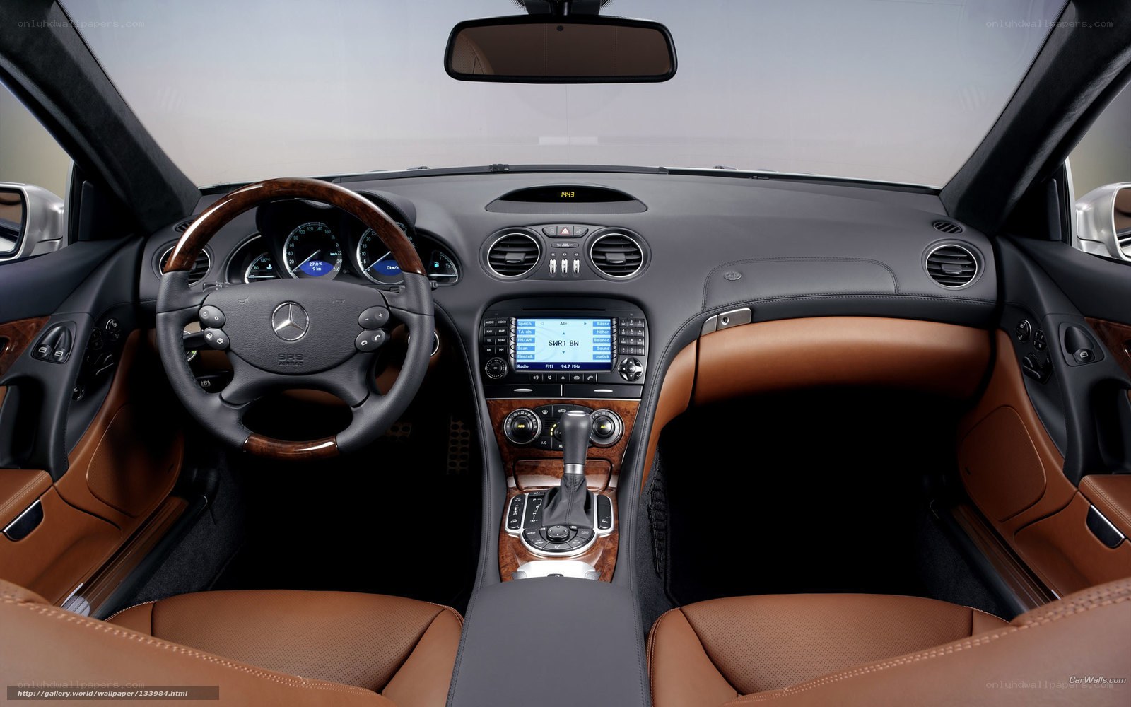 Mercedes-Benz interior dashboard