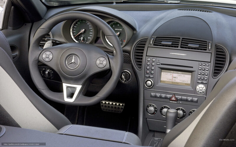 Mercedes-Benz interior dashboard