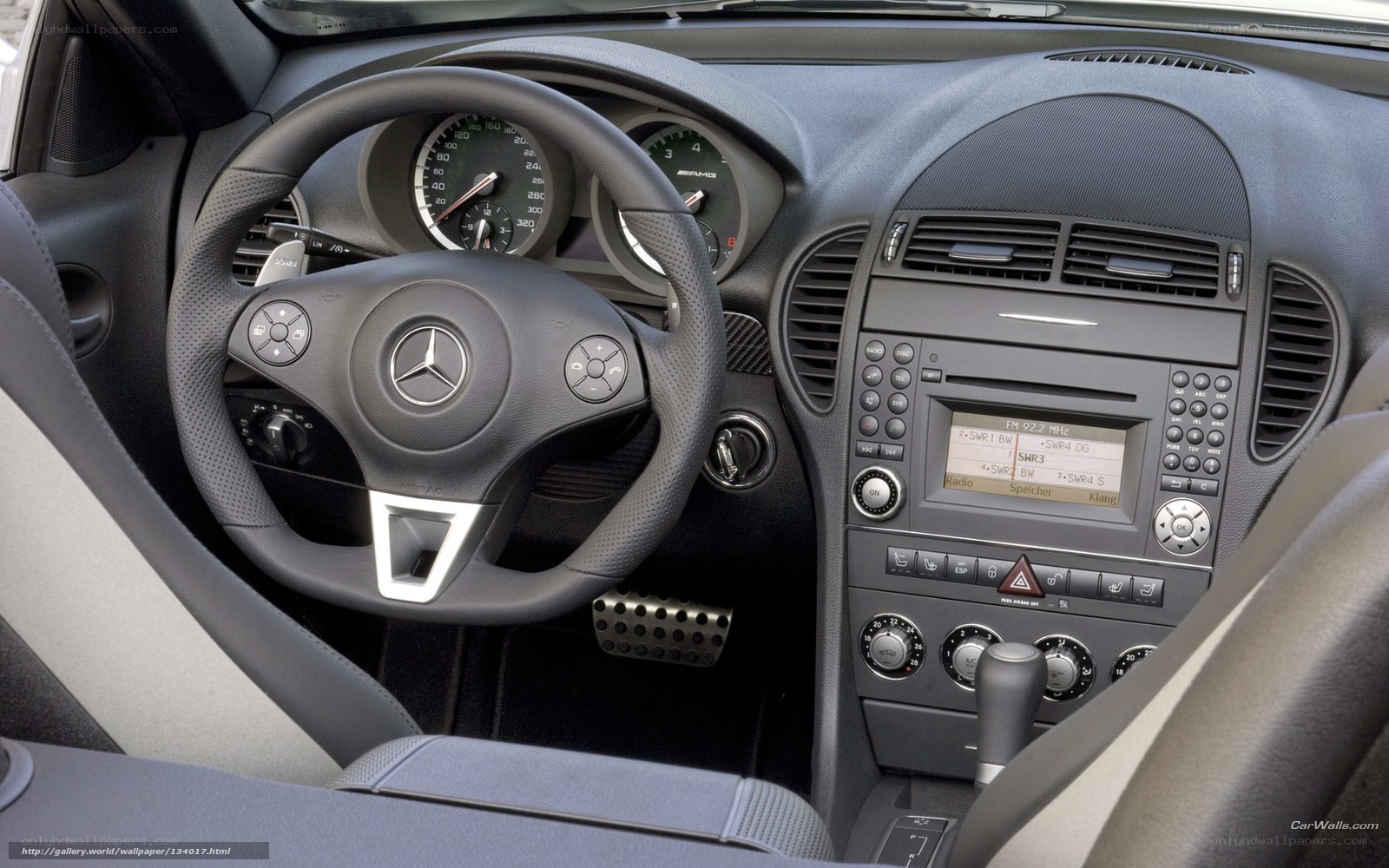 Mercedes-Benz interior dashboard