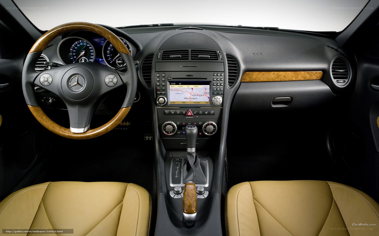 Mercedes-Benz interior dashboard